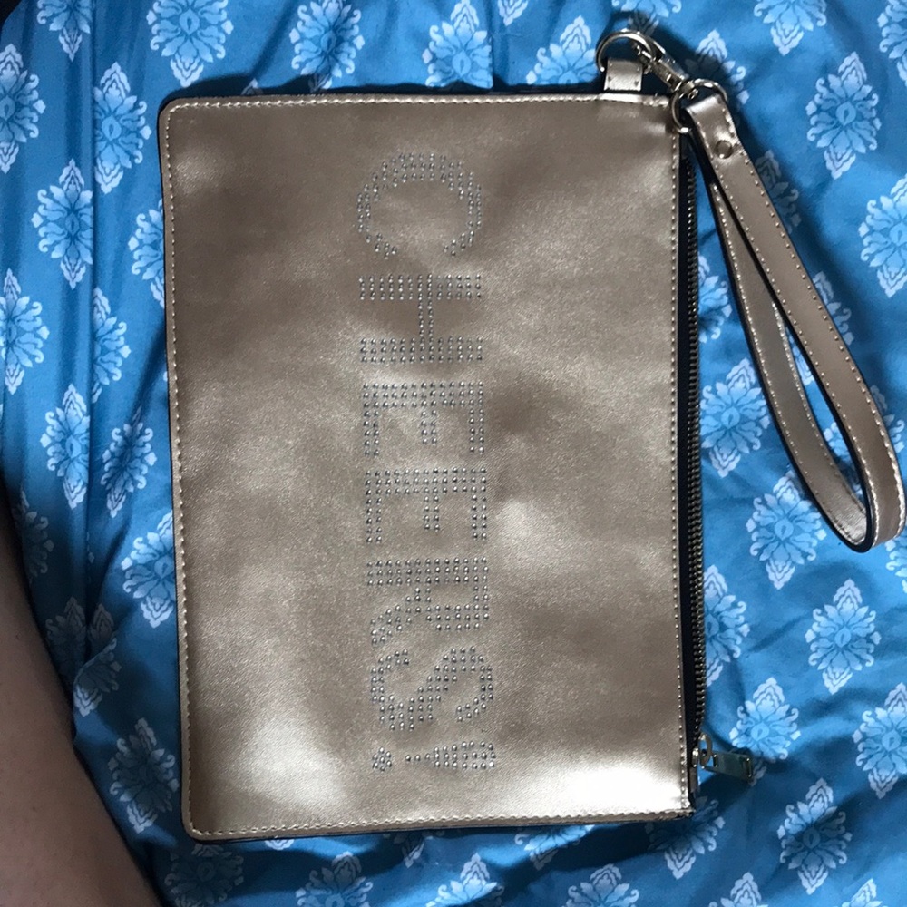 Aldo Gold New Year’s Eve wristlet!